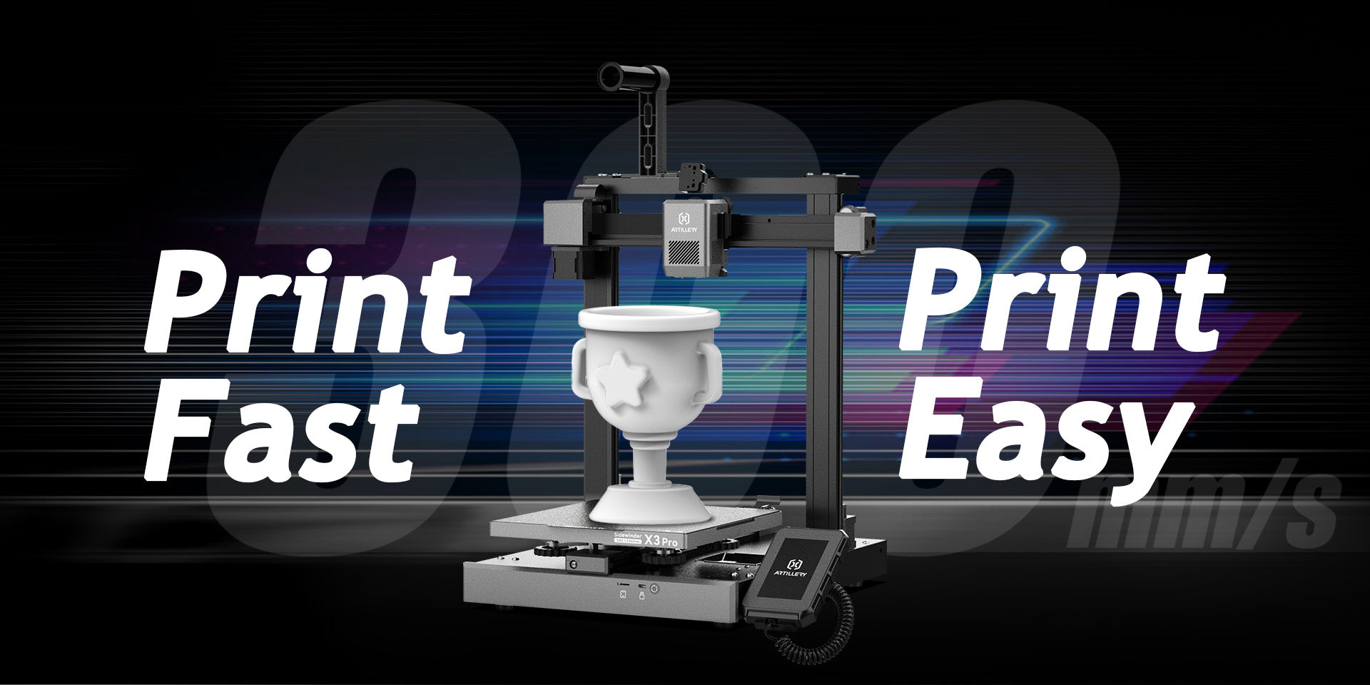 Artillery3D Sidewinder X3 PRO 3D Printer Fast 3D Printer Best 3D Printer For Beginners Artillery3D Sidewinder X3 PRO 3D Printer Fast 3D Printer Best 3D Printer For Beginners