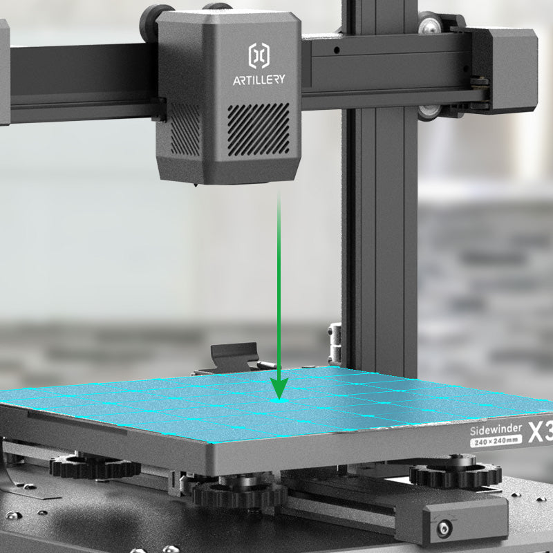 Artillery3D Sidewinder X3 PRO 3D Printer For Beginner Easy Bed Levelling Inductive Sensor Artillery3D Sidewinder X3 PRO 3D Printer For Beginner Easy Bed Levelling Inductive Sensor