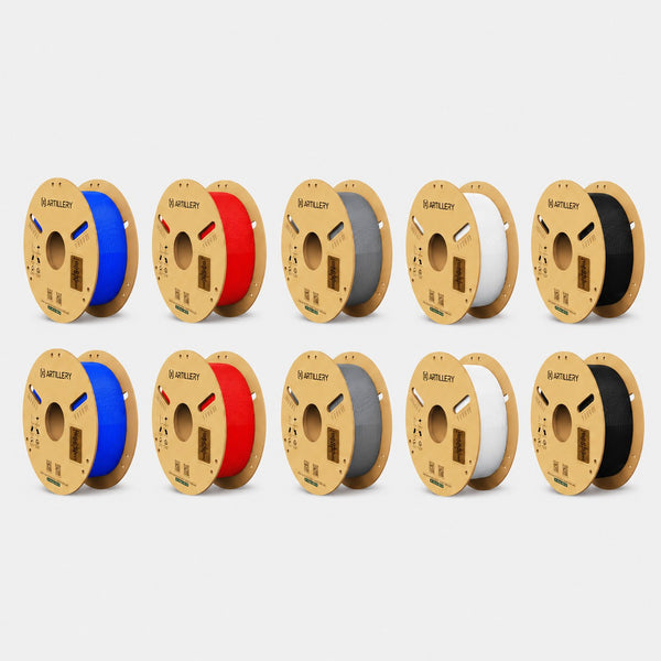 PLA 5-Color Filament Bundle