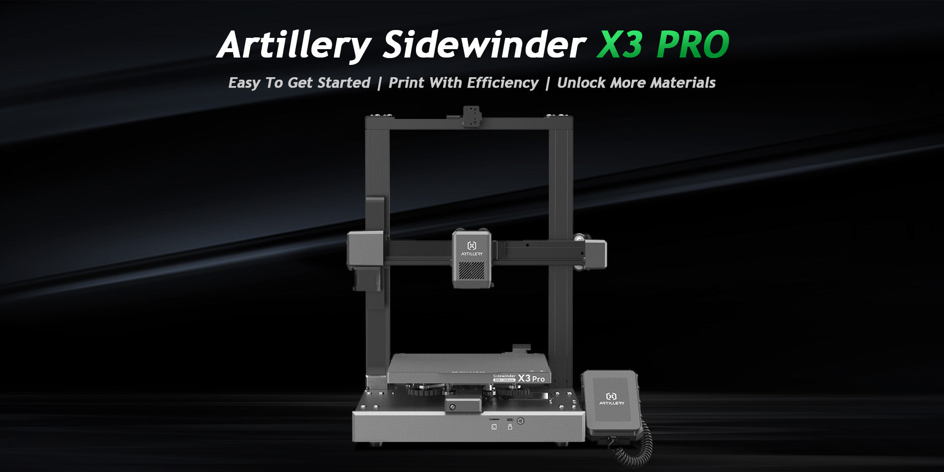 Sidewinder X3 PRO Best Budget 3D Printer Fast 3D Printing High Speed 3D Printing High Temp 3D Printing